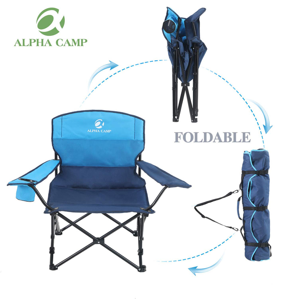 ALPHA CAMP backpack roll tote enables hands-free carrying.