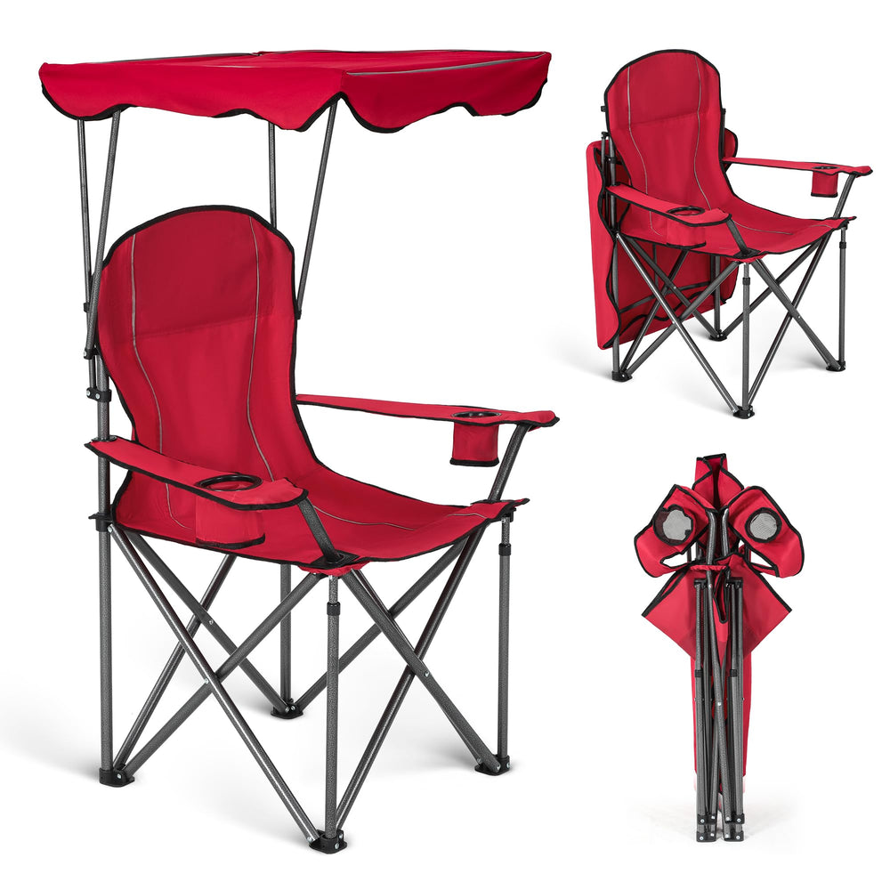 ALPHA CAMP 350-lbs capacity badge emphasizes durable stability
