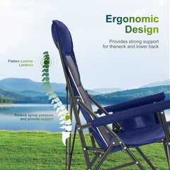ALPHA CAMP chair uses durable 600D Oxford fabric for easy care.