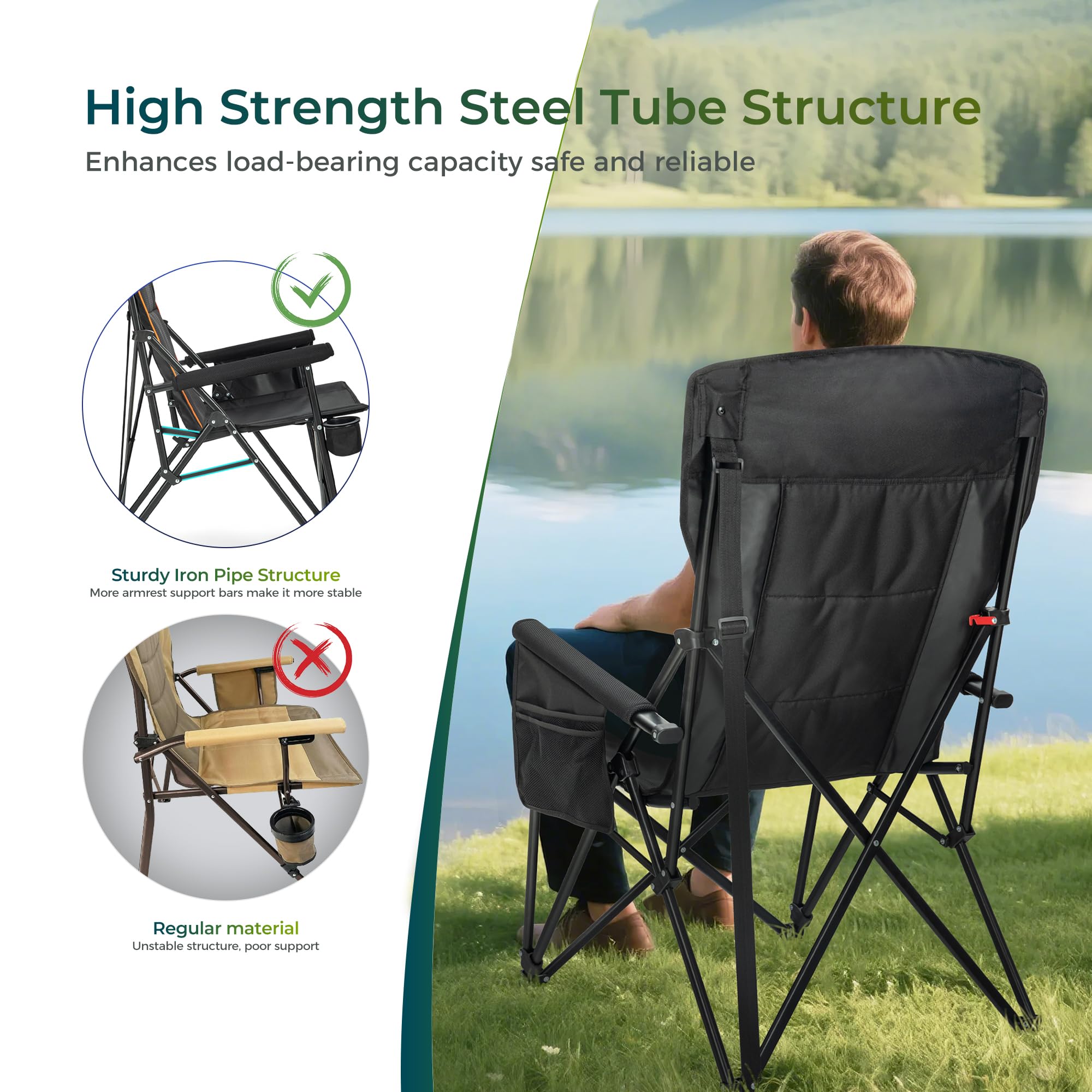 ALPHA CAMP ideal for camping, picnics, beaches, and concerts