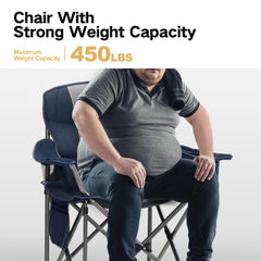 Alpha Camp oversized chair side pocket keeps essentials handy