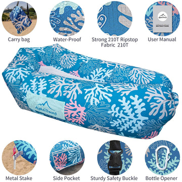 AlphaBeing anti-leak waterproof polyester closeup underscores durability for rugged outdoor sessions.