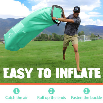 AlphaBeing lounger headrest offers ergonomic neck support during beach relaxation