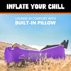 AlphaBeing lounge with pockets and beer opener keeps essentials within reach.