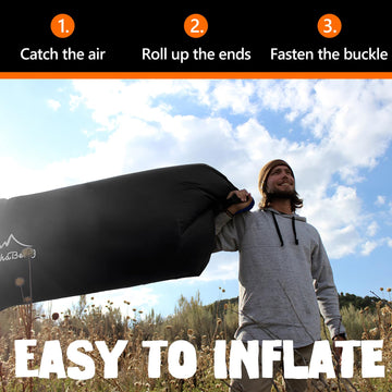 AlphaBeing lounger with ergonomic headrest for relaxed neck support outdoors.