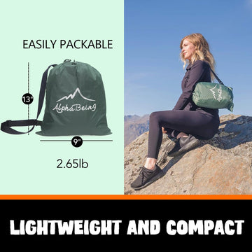 AlphaBeing lounger headrest ergonomic features support comfy neck rest during outdoor lounging.