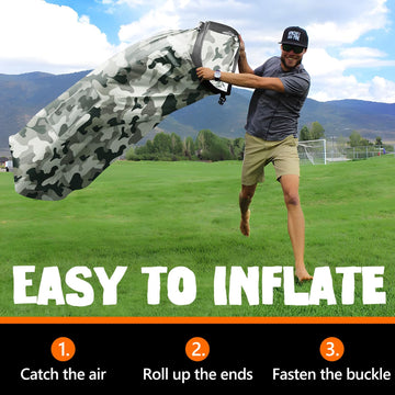 AlphaBeing neck pillow headrest provides ergonomic support for outdoor sessions.