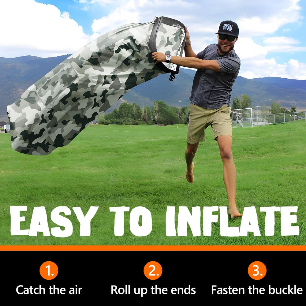 AlphaBeing neck pillow headrest provides ergonomic support for outdoor sessions.