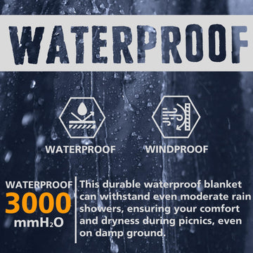 AlphaBeing windproof blanket withstands gusty conditions while keeping you comfortable