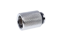 Alphacool Eiszapfen male-to-female connector illustrating versatile fit.