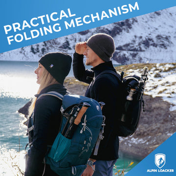 ALPIN LOACKER travel bag keeps poles clean and portable.