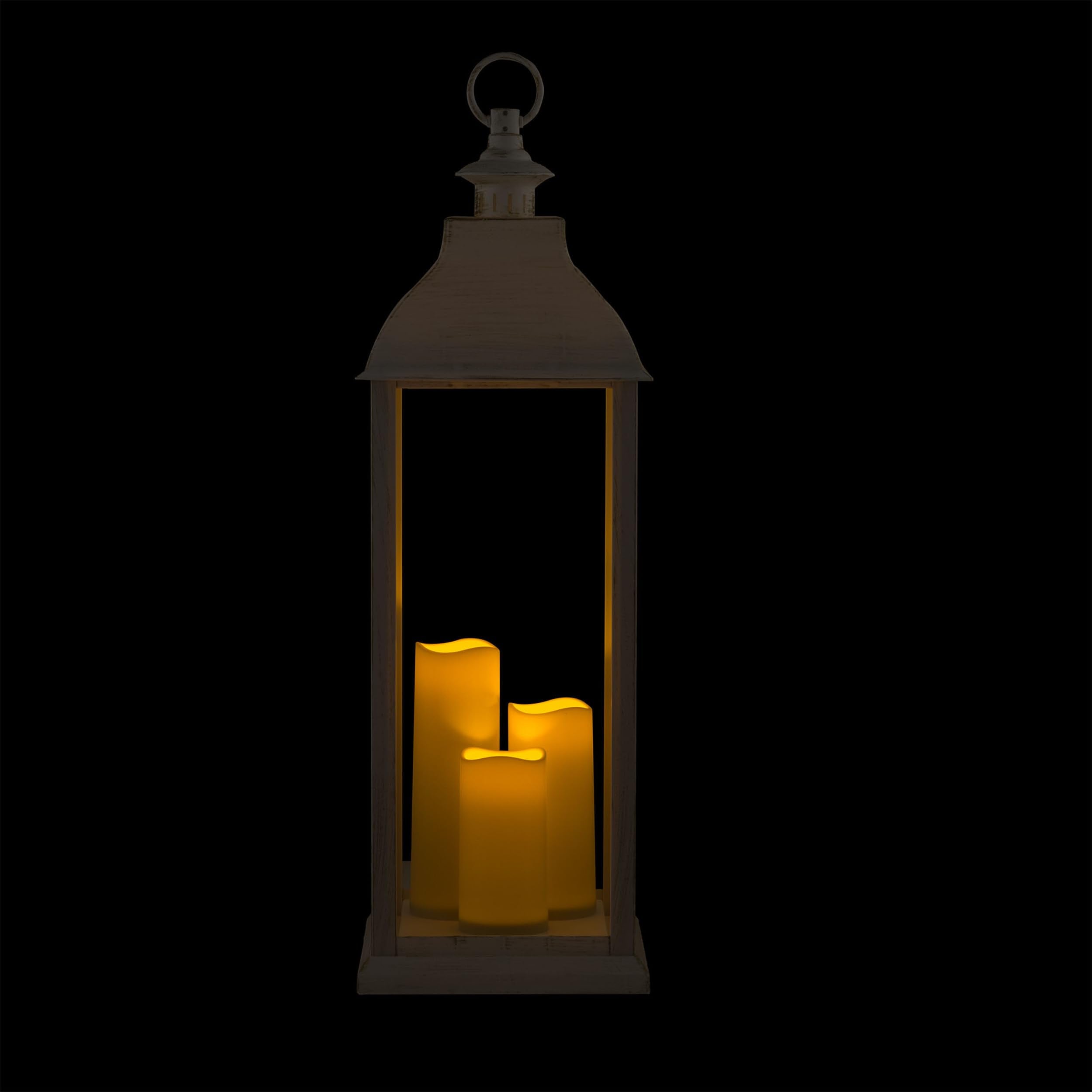 Alpine Corporation warm white LEDs create soft candle-like glow