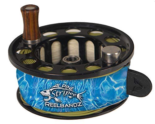 Alpine Innovations Stripee ReelBandz easy-install reel cover for quick setup