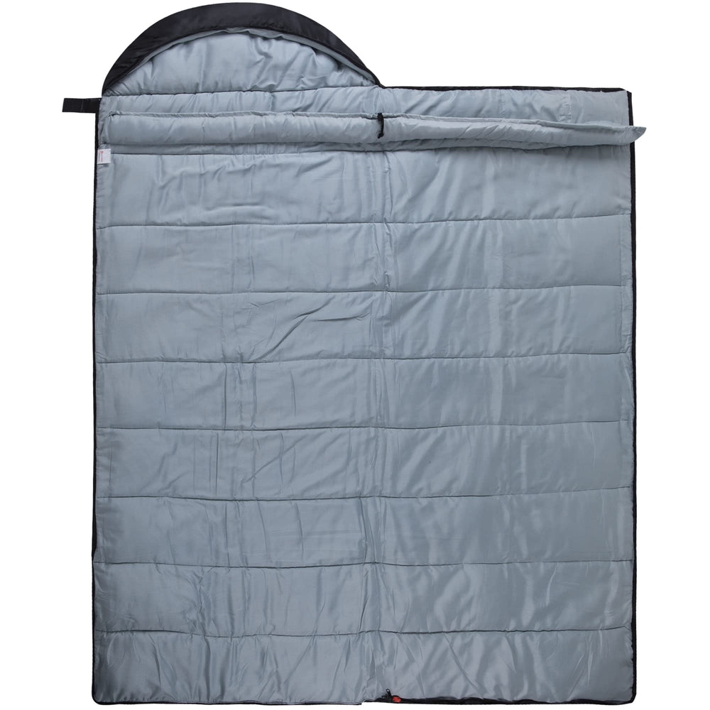 Alpine Swiss ripstop shell resists water and wind.