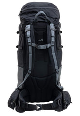 ALPS Mountaineering Caldera 90L back panel highlights breathable comfort on long hikes.
