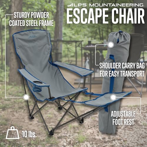 ALPS Escape Lounge folded for compact storage and transport.