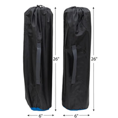 ALPS Mountaineering Flexcore Double Blue 75in x 47in surface supports shared camping comfort.