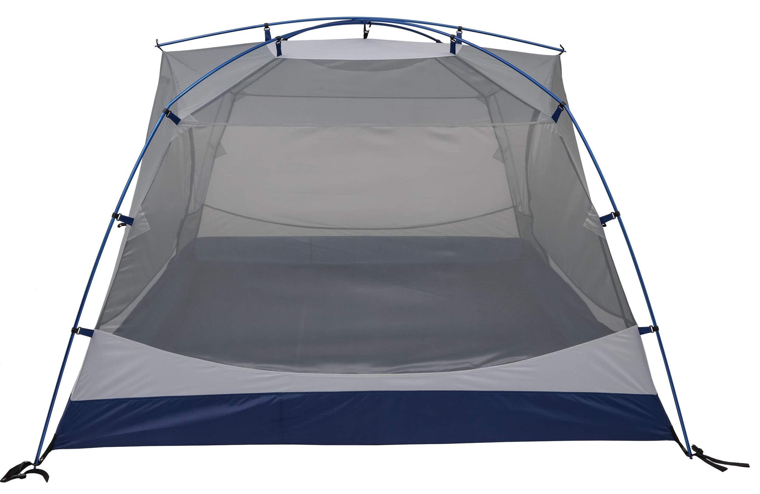 ALPS Mountaineering Acropolis 4-Person Tent fly close-up highlights durable weather protection.