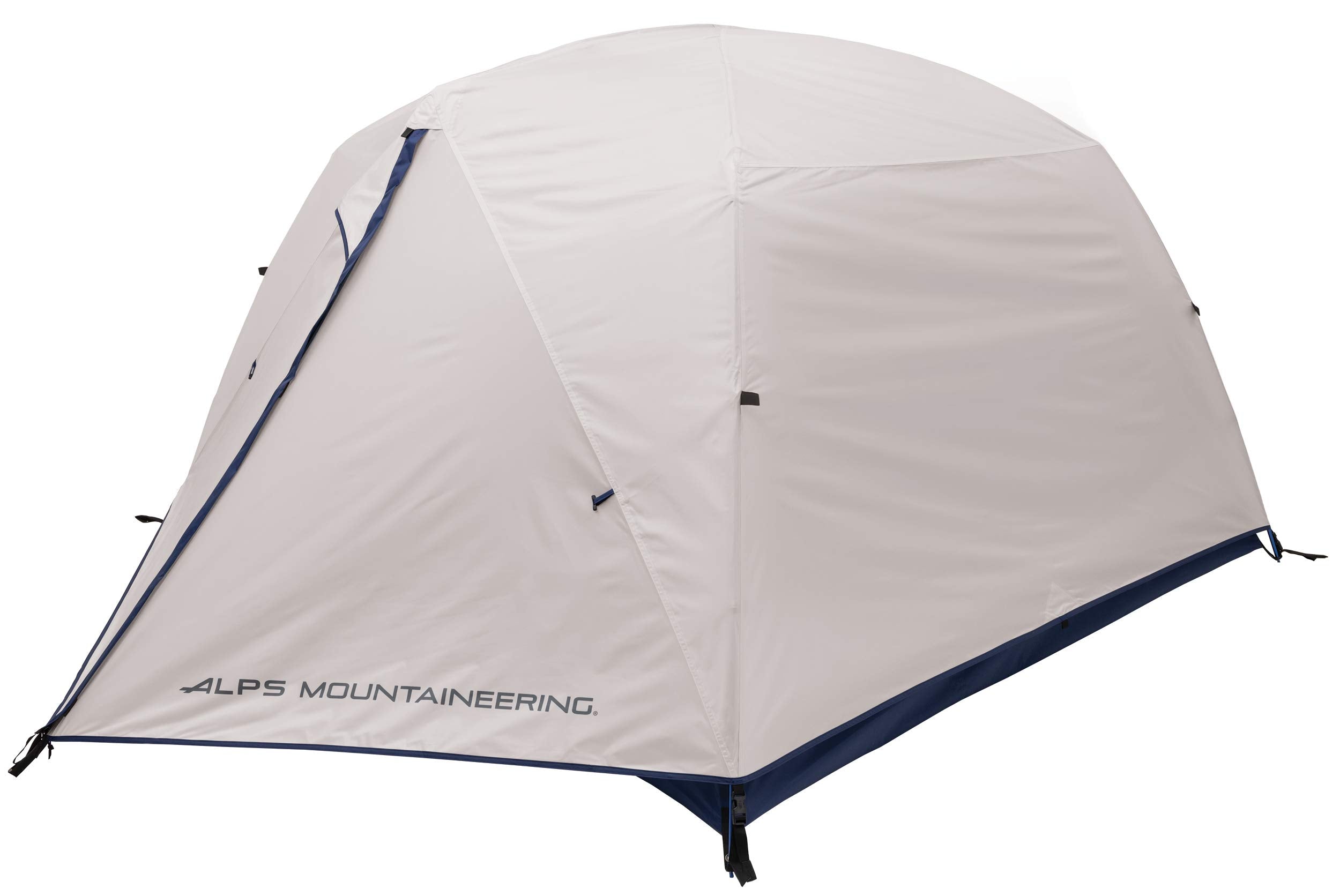 ALPS Mountaineering Acropolis 4-Person Tent front view with rain fly ready for outdoor shelter.