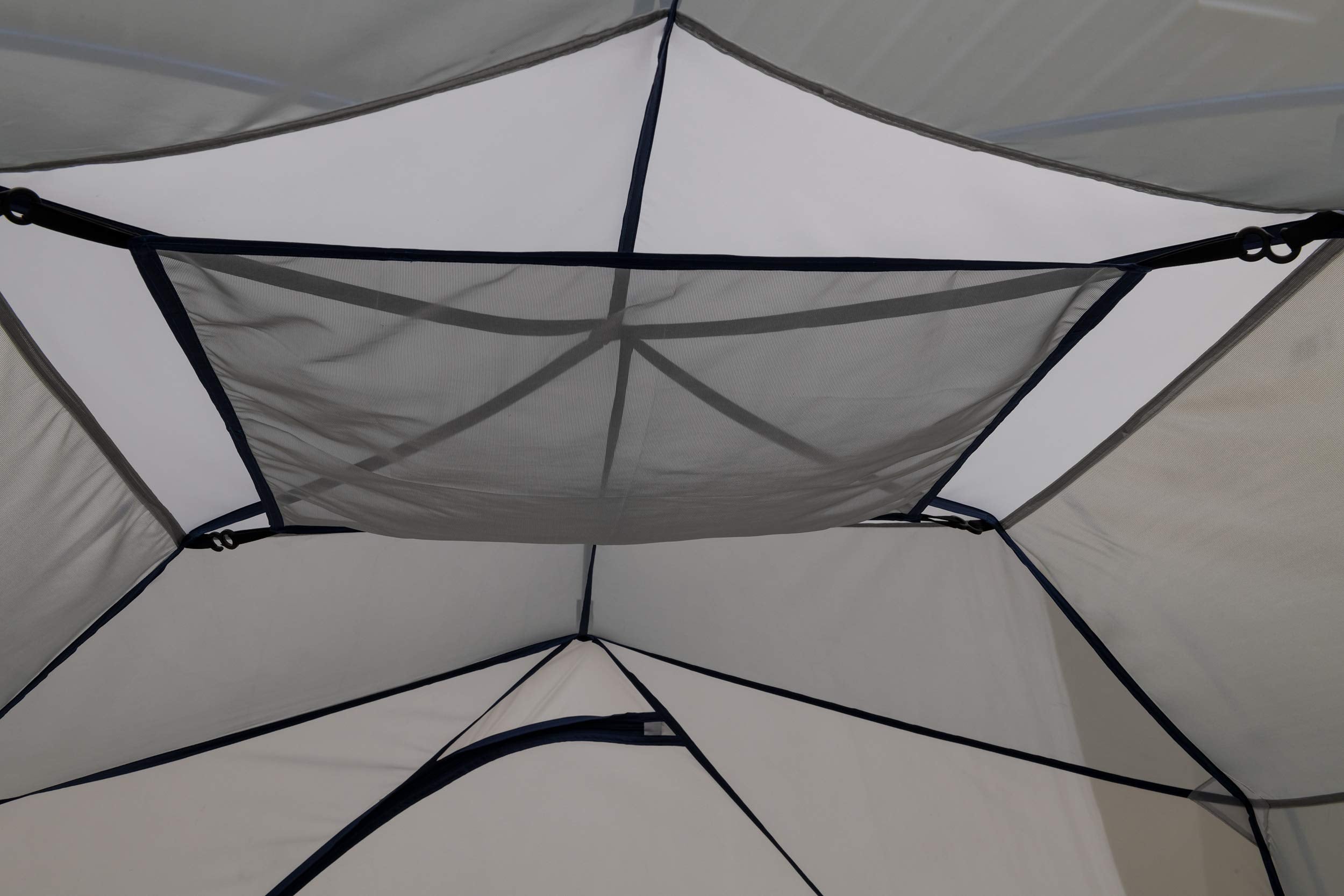 ALPS Mountaineering Acropolis 4-Person Tent factory-sealed seams improve weather sealing.