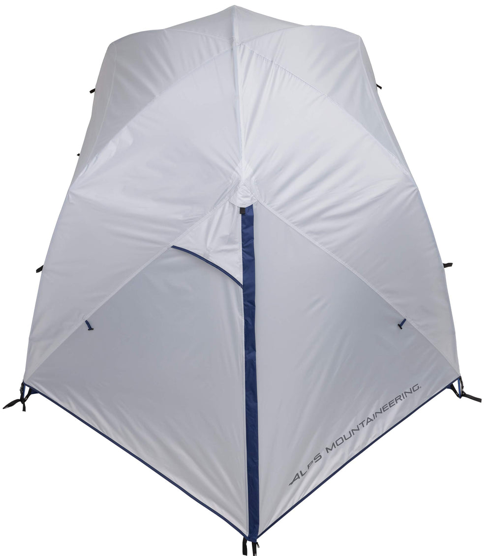 ALPS Mountaineering Acropolis 4-Person Tent two vestibules offer extra storage and protection.