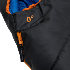 ALPS Mountaineering Blaze 0-Degree XL contoured hood enhances heat retention
