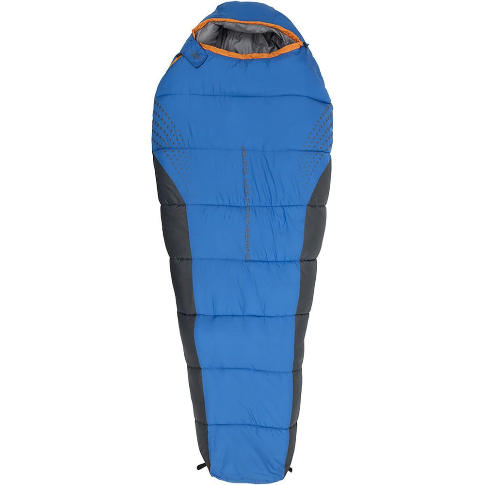 ALPS Blaze -20° XL hood contour aids heat retention during winter nights.