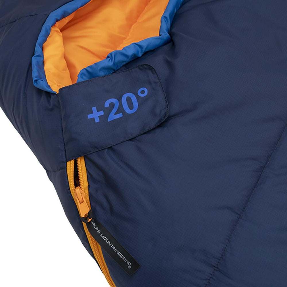 Durable polyester ripstop shell resists rugged camping wear