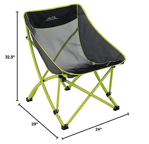 ALPS Mountaineering Camber Chair fabric and frame highlight durability and comfort
