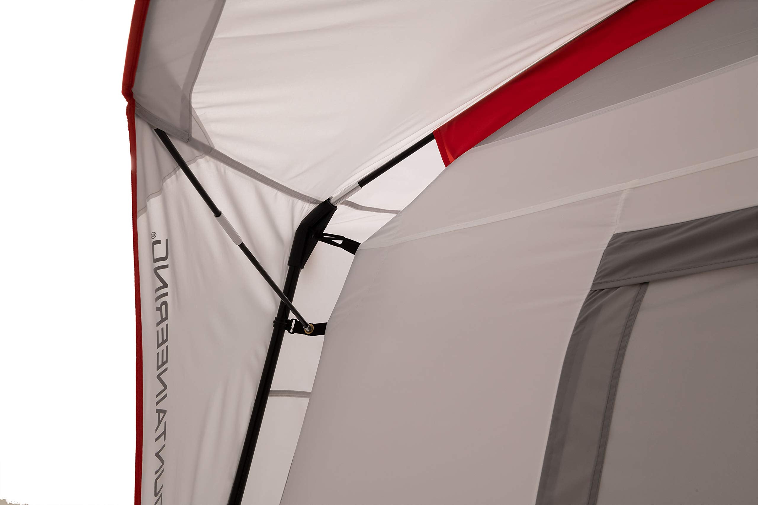ALPS Mountaineering Camp Creek 4P tent base dimensions 8 ft 6 in by 7 ft 6 in.