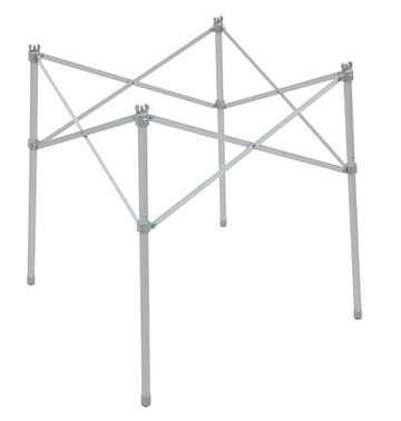 ALPS Mountaineering Camp Table 27-inch height provides comfortable dining or gaming position.