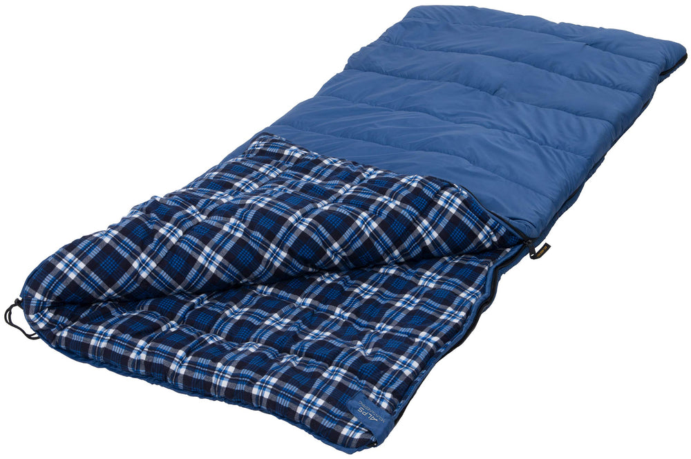ALPS Mountaineering Camper Flannel Outfitter soft cotton flannel liner for cozy sleep.