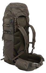 ALPS Mountaineering Cascade 90L pack top-loading lid for quick access.