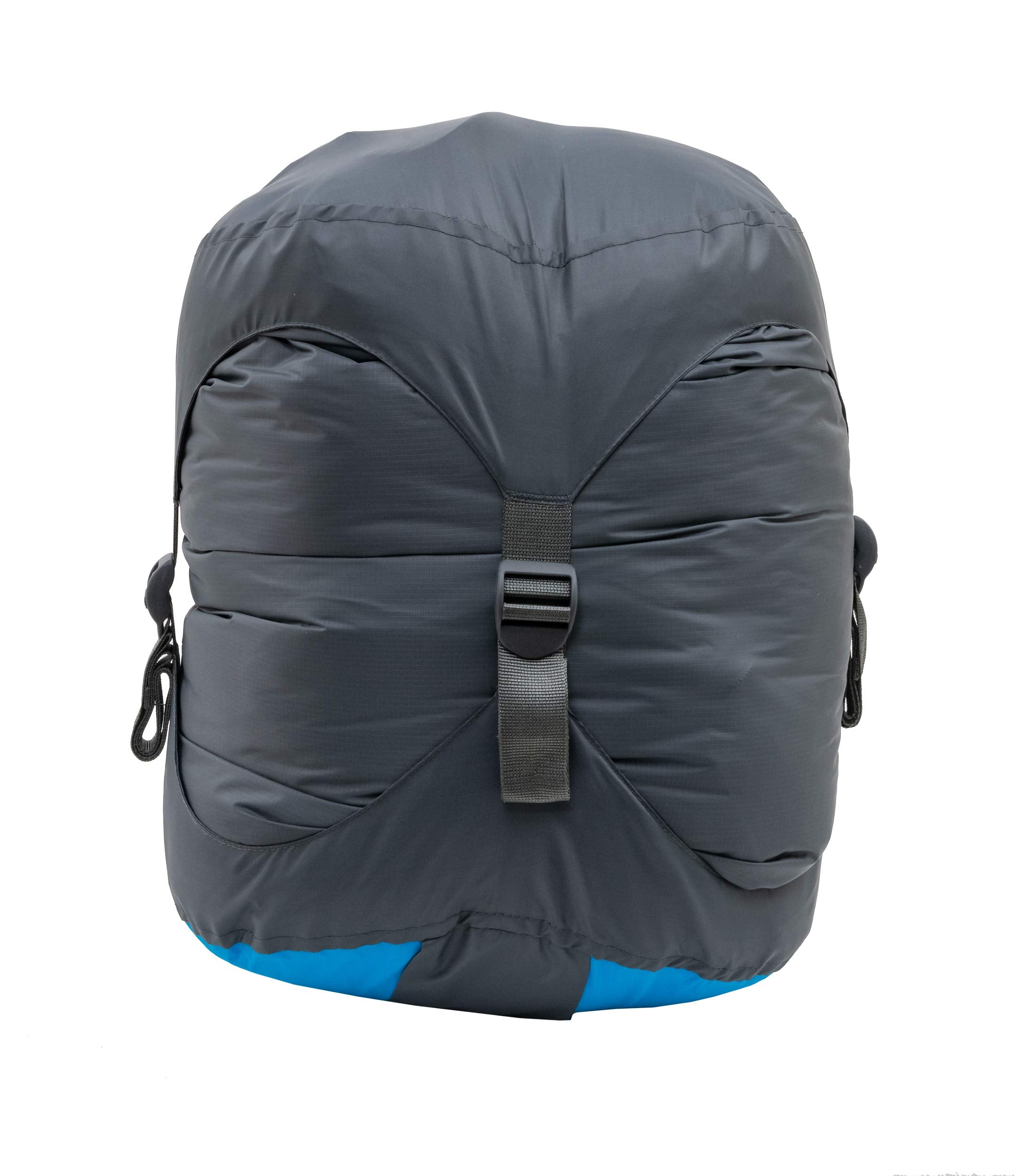 Compression straps on ALPS Dry Sack tighten and compress gear efficiently