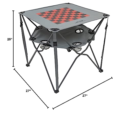 ALPS Eclipse Table corner buckles enabling quick setup and adjustable tautness.