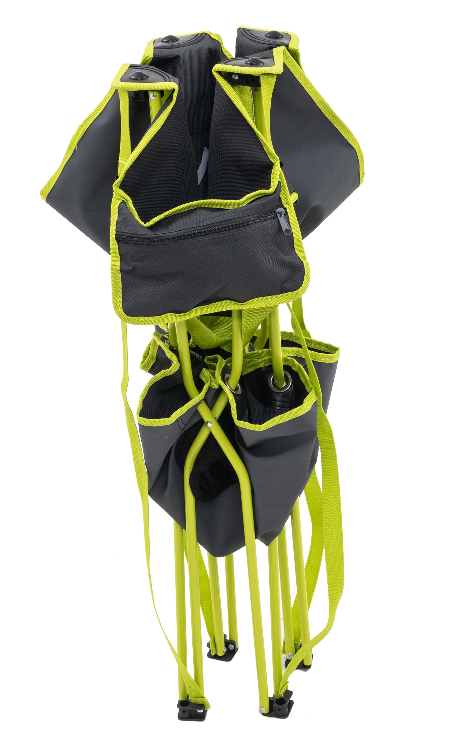ALPS Mountaineering Eclipse Table side organizer pocket adds extra storage.