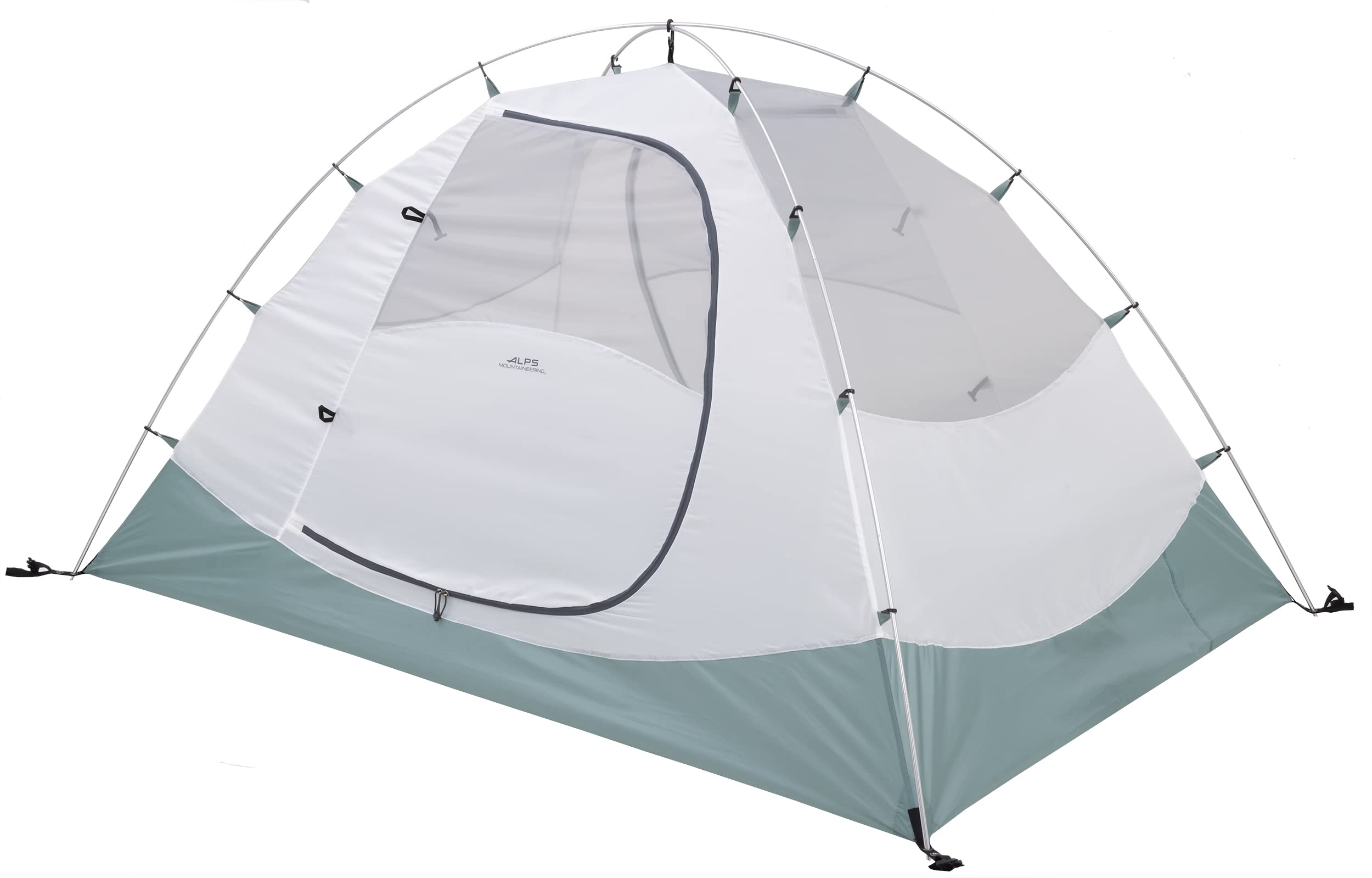 ALPS Mountaineering Felis 2 free-standing design enables quick setup on varied terrain.