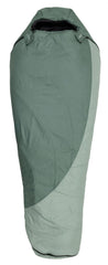 ALPS Mountaineering Genesis exterior sleeping bag with recycled ripstop fabric for durable camping warmth.
