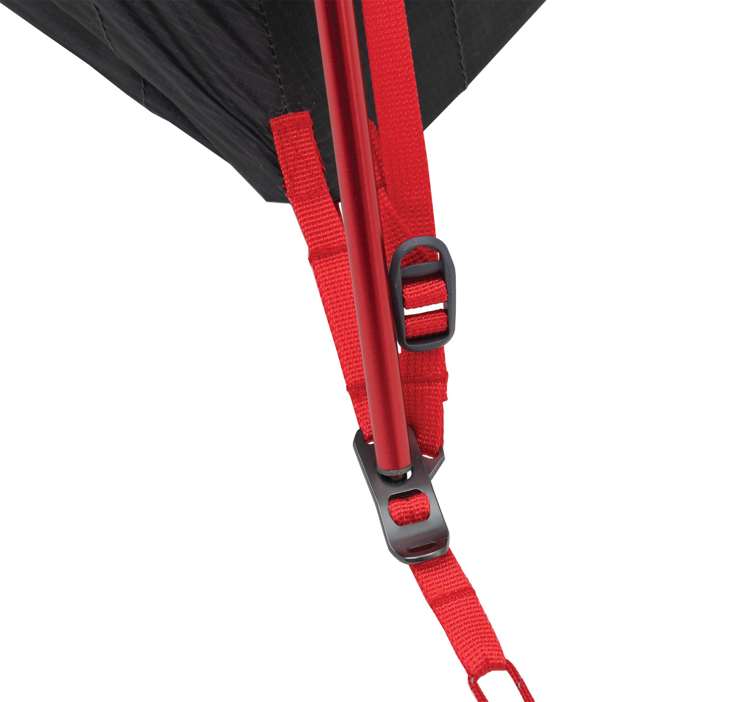 ALPS Mountaineering Helix 3-pole design increases standing space and comfort inside.