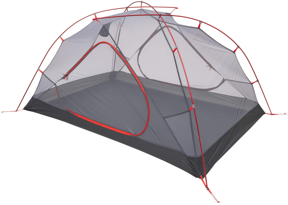 ALPS Mountaineering Helix tent mesh walls for better airflow and stargazing views.