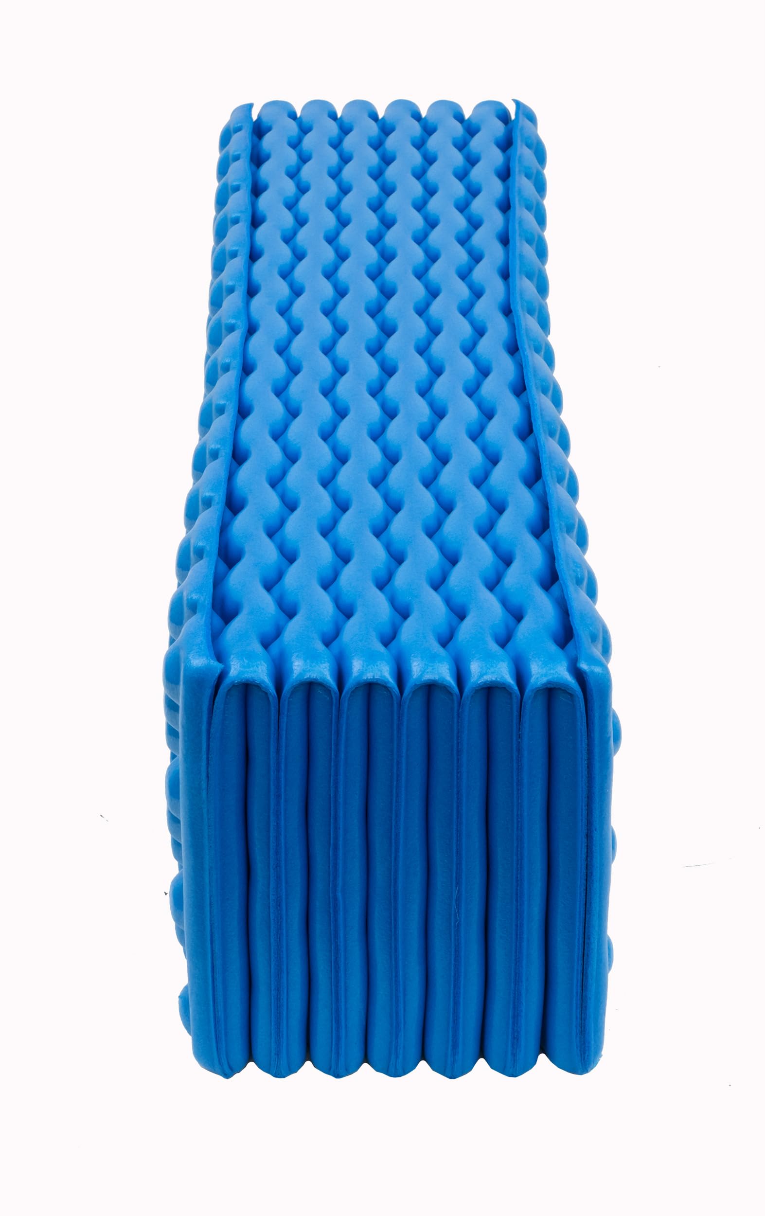 ALPS Mountaineering tri-fold mat deployed during a backpacking trip