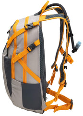 ALPS Mountaineering Hydro Trail 15L helmet pocket ready for helmet storage