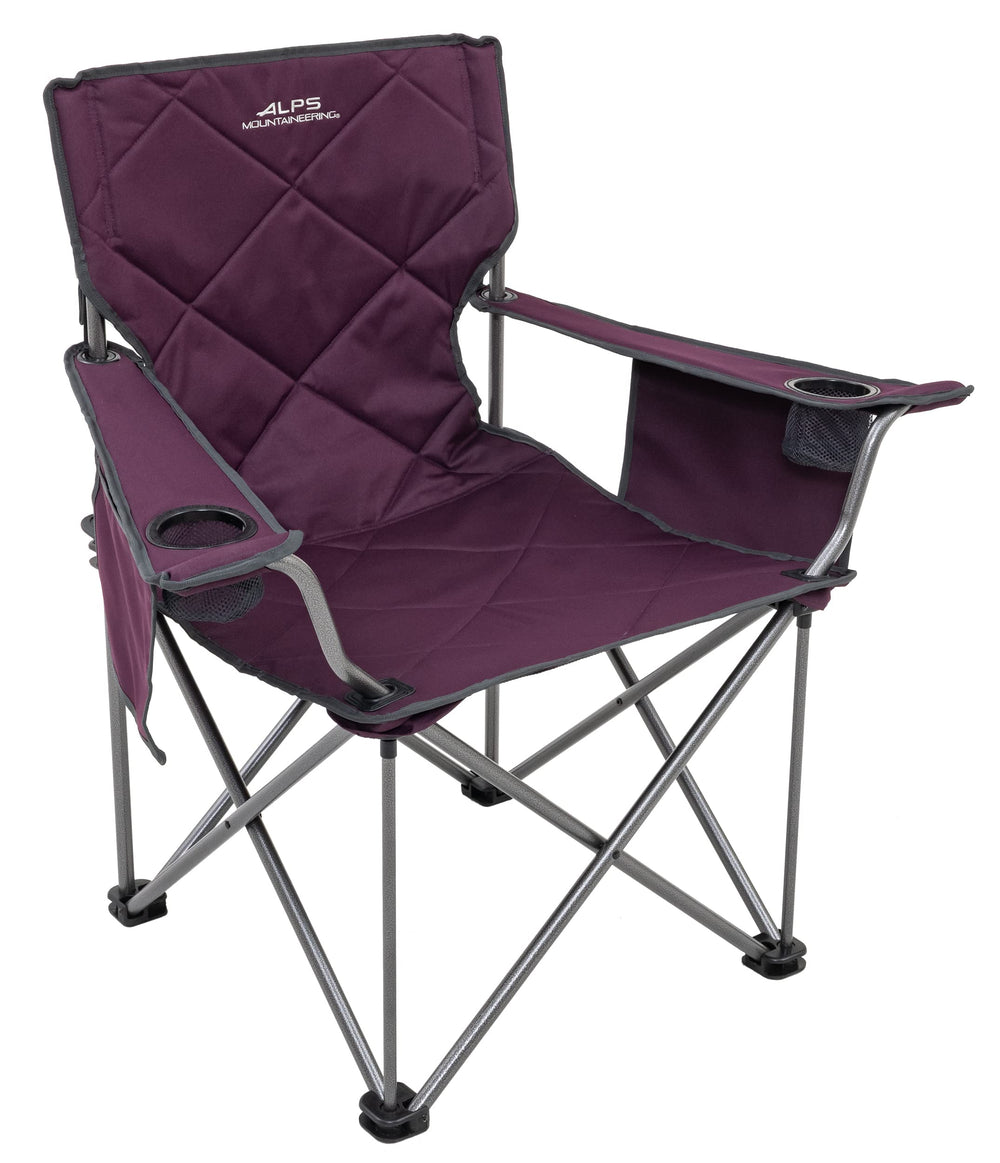 Compact quad folding design for easy storage and transport.