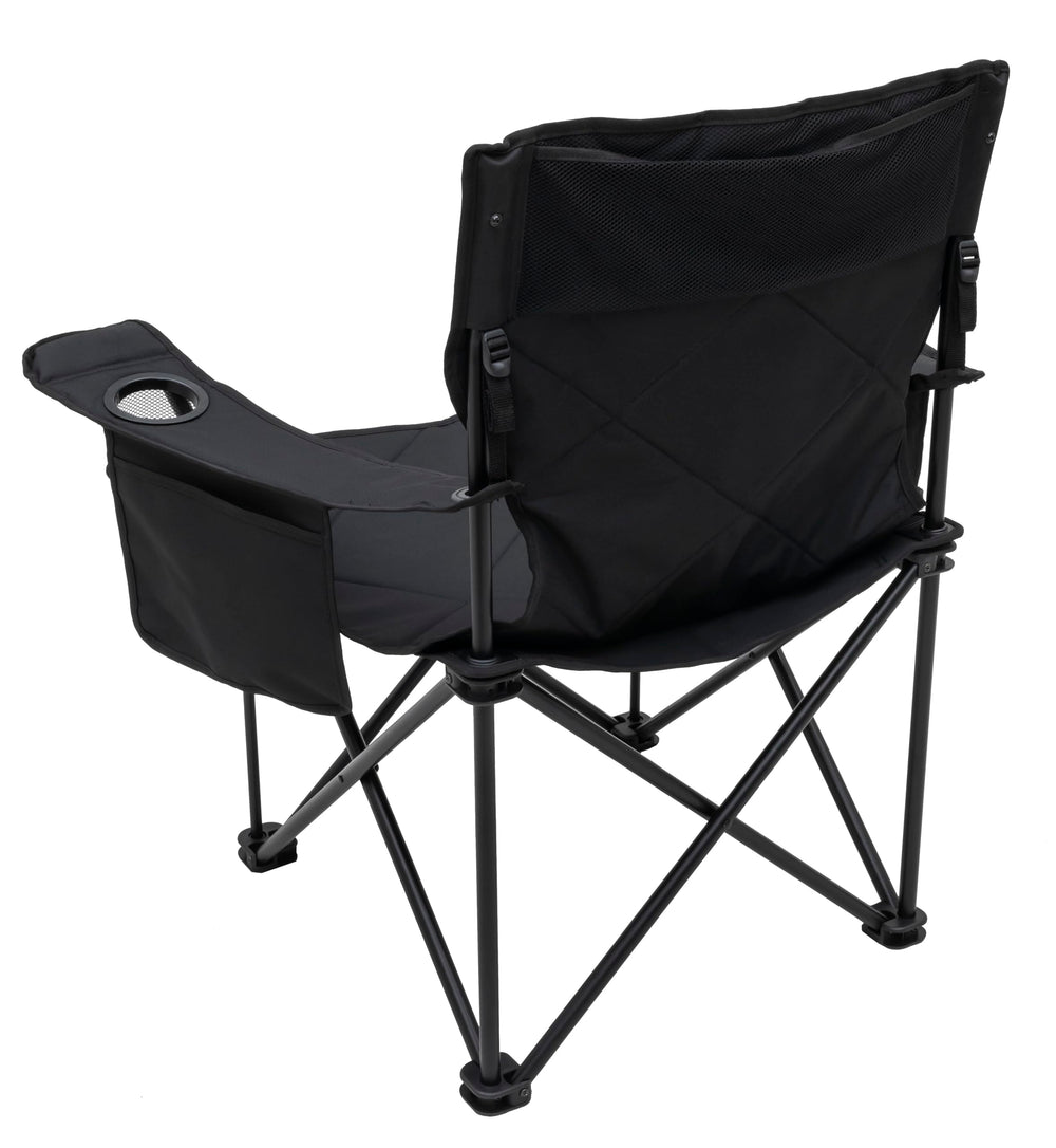 Powder coated steel frame of King Kong chair provides sturdy daily use