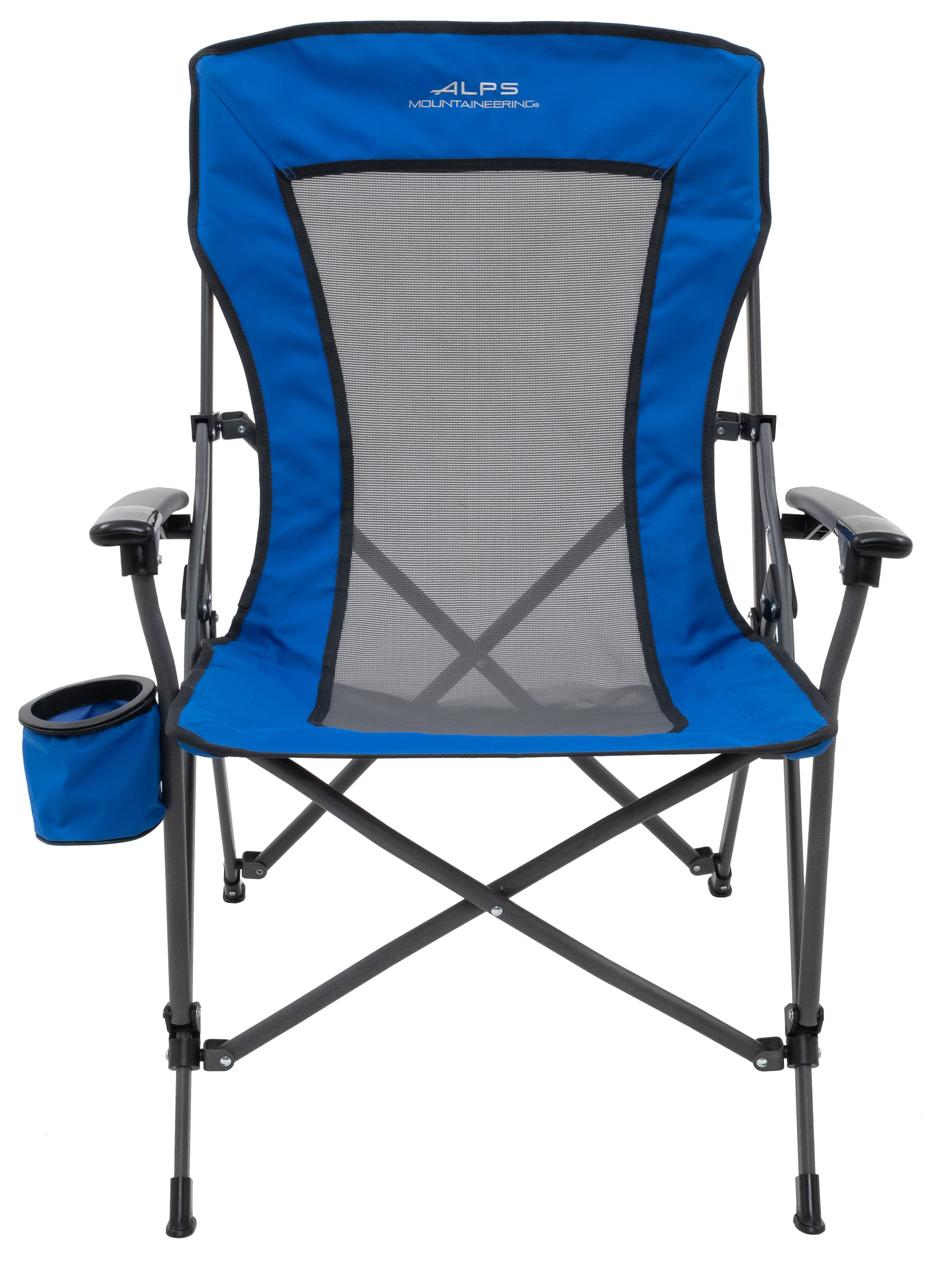 ALPS Mountaineering Leisure Chair folded layout illustrates compact storage