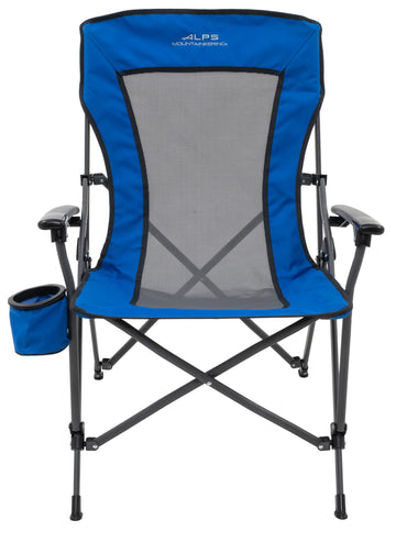 ALPS Mountaineering Leisure Chair folded layout illustrates compact storage