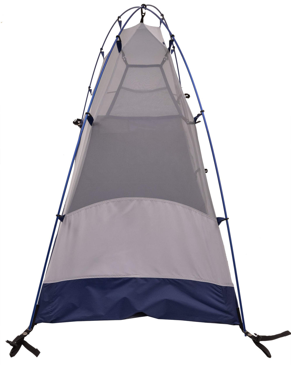 ALPS Mountaineering Lynx 1 2000 mm floor coating helps keep you dry on uneven ground.