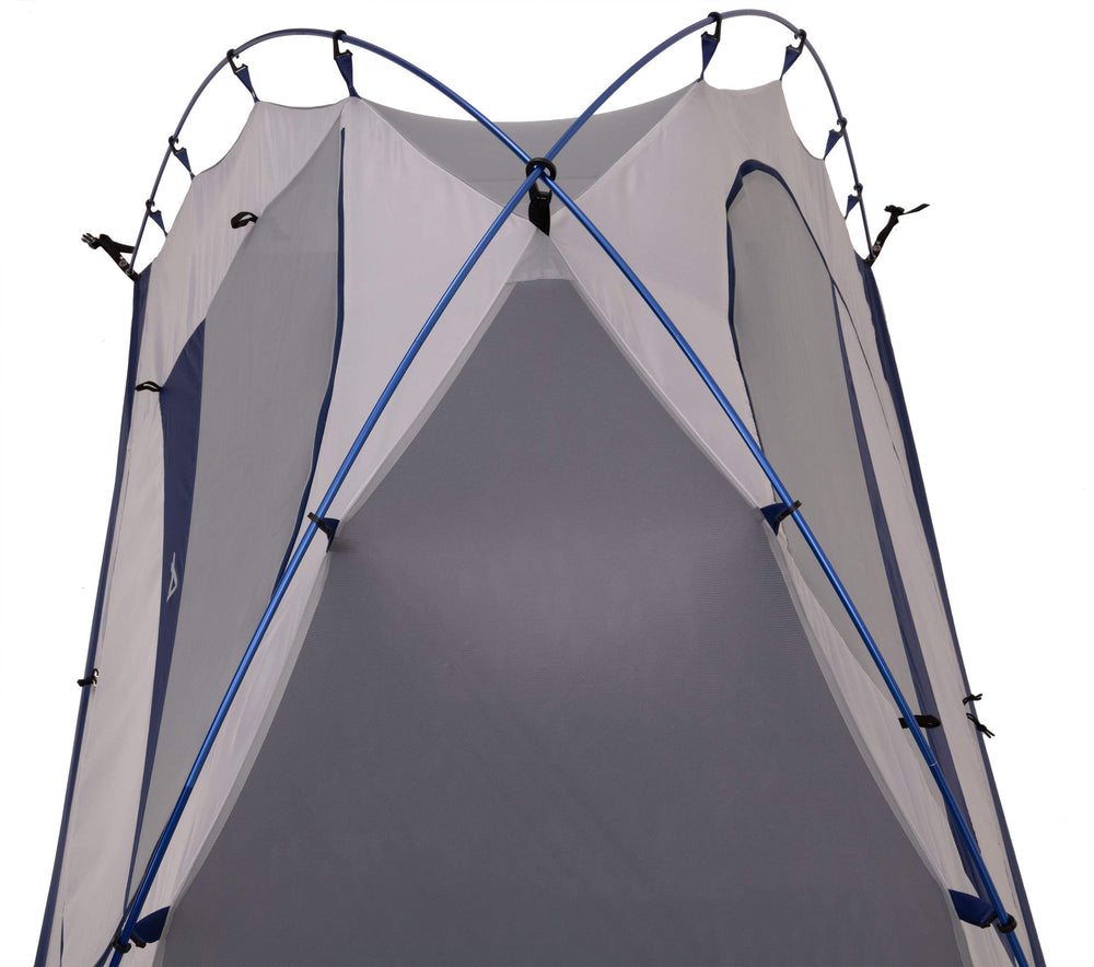 ALPS Mountaineering Lynx tent pack size fits into compact backpacks