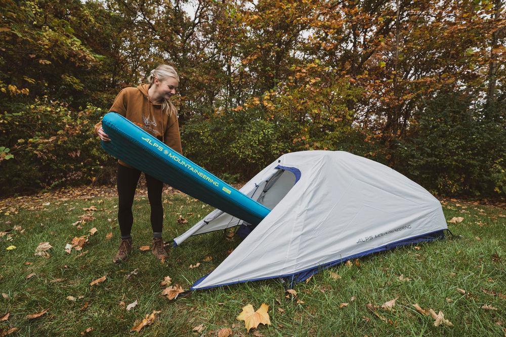 ALPS Mountaineering Pioneer Insulated Air Pad four-season design for diverse trips