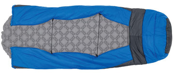 ALPS Radiance Quilt 35°F temperature rating visible on fabric label